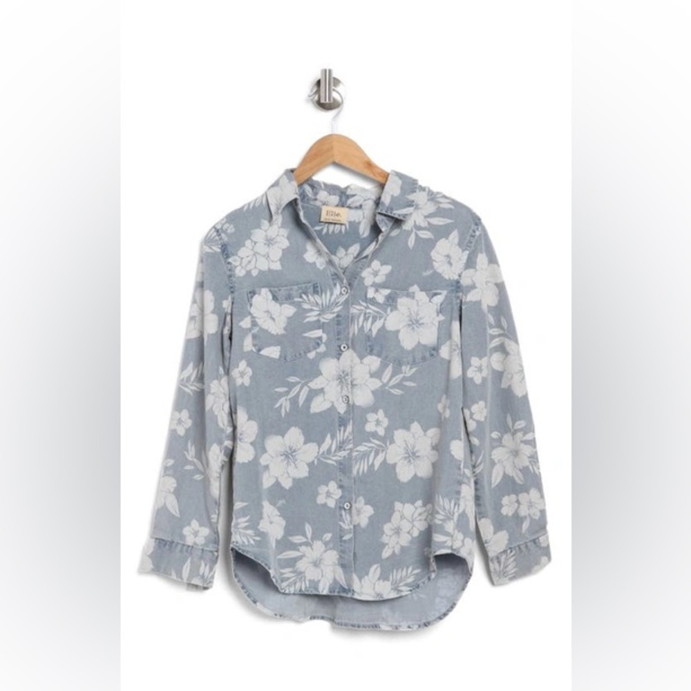 Elie Tahari Long Sleeve Button-Down Shirt